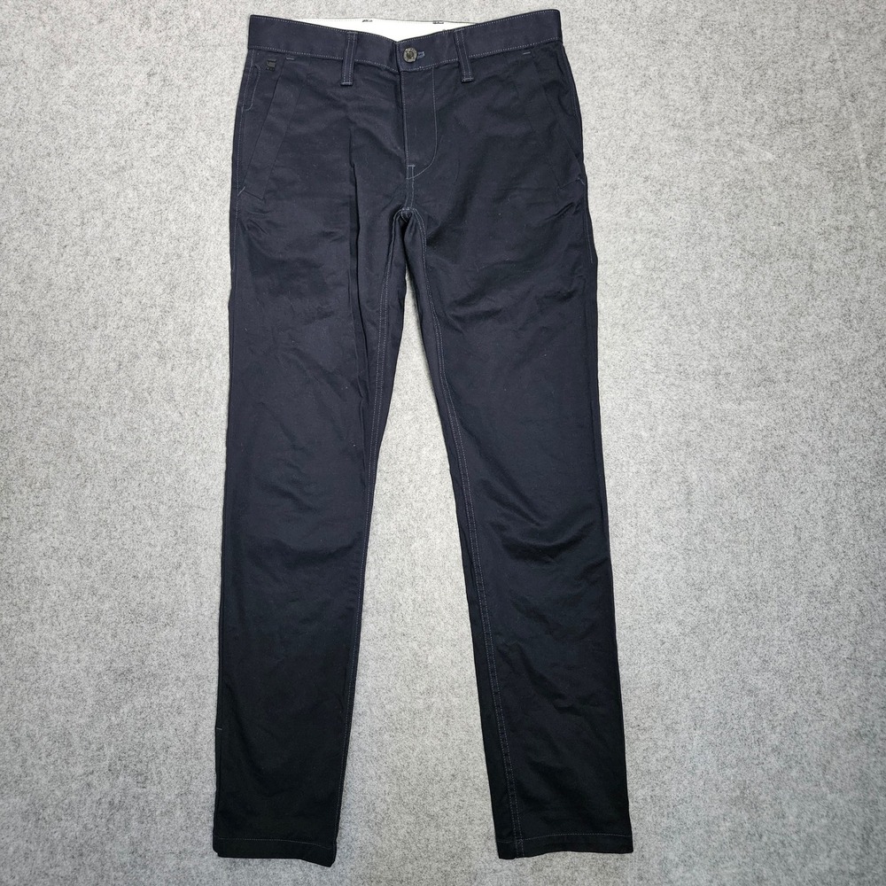 G-Star Raw Bronson Slim Chino Pants Mens 29x32 Dark Navy Blue Trousers